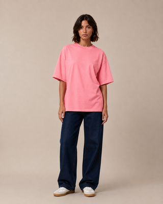 T-shirt « l’oversize » rose