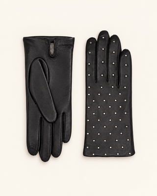 Gants en cuir - noir