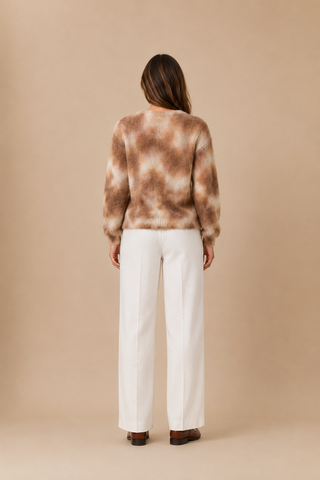 Cardigan marron
