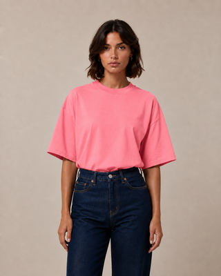 T-shirt « l’oversize » rose