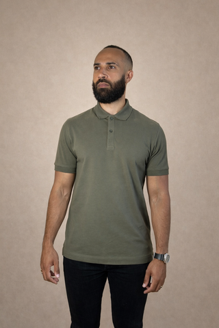"Le polo" kaki