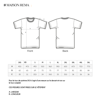 T-shirt en coton bio