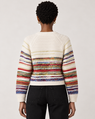 Cardigan épais - crème