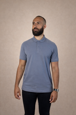 "Le polo" bleu