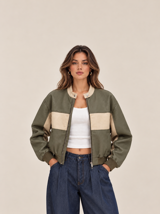 Bomber kaki