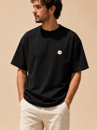 T-shirt oversize « Le marguerite »