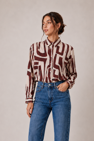 Chemise « l’abstraite »