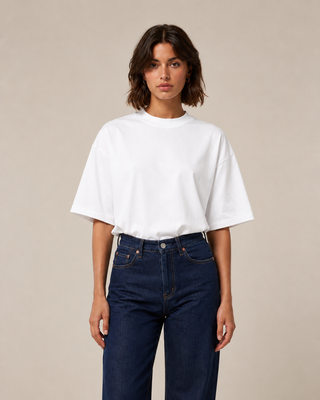 T-shirt « l’oversize » blanc