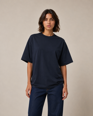 T-shirt « l’oversize » navy