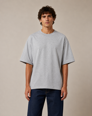 T-shirt « l’oversize » gris