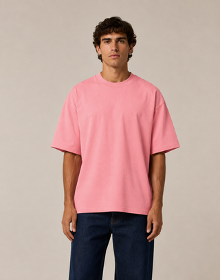 T-shirt « l’oversize » rose