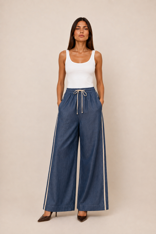 Pantalon palazzo