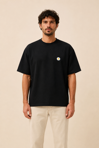 T-shirt oversize « Le marguerite »