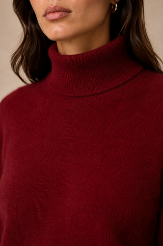 Pull « Le douillet » rouge