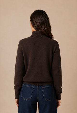 Pull « Le douillet » marron