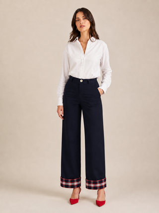 Cuffed trousers