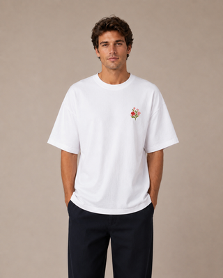 T-shirt oversize « Le bouquet »