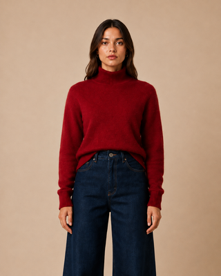 Pull « Le douillet » rouge
