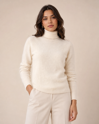 Pull « Le douillet » écru