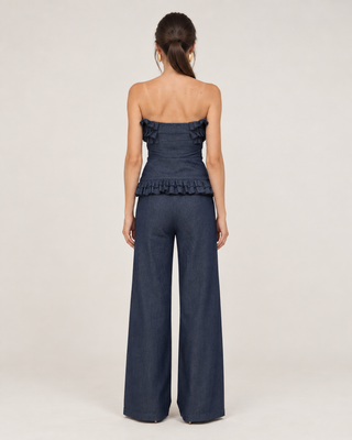 Bustier en jean