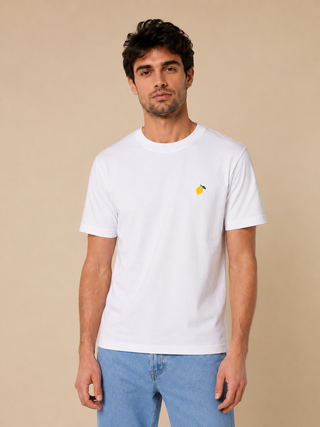 T-shirt regular « Citron brodé »