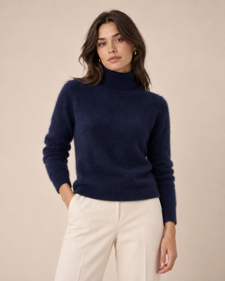 Pull « Le douillet » marine