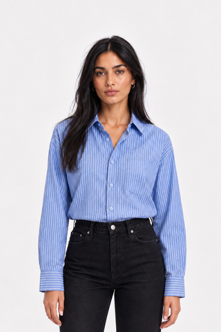 Chemise à rayures